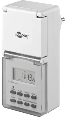 Obrázok produktu pre Digitálny časovač Goobay IP44