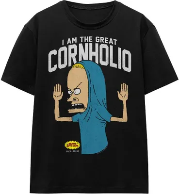 Obrázok produktu pre Beavis & Butthead - "Cornholio" tričko pre mužov/dámy Uni TV15478 (XXL) (čierna)