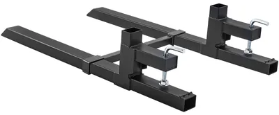 Produktbild von Palettengabel 1090x70x230mm Gabelträger 907kg Tragfähigkeit Gabelzinken 109cm Gesamtlänge mit 76cm-Gabelblatt Gabelstapler 495-915mm Einstellbar