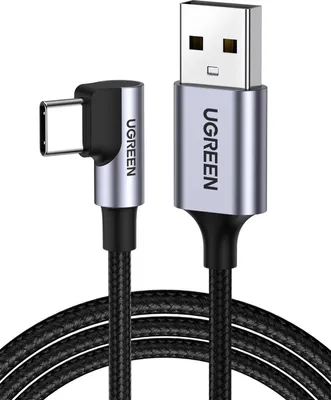 Immagine prodotto di UGREEN Cavo dati angolato da USB-C a USB-A nero 1M (50941)