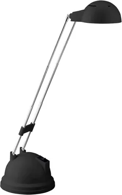 Productafbeelding van Zwarte bureaulamp Katrina met led