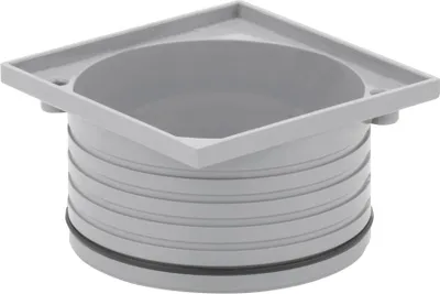 Produktbild von ACO Aufsatzstück 110 x 110 mm, grau, für Balkon/Terrassenablauf