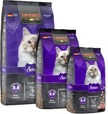 Produktbild von Leonardo Cat Food Senior, Adult, jede Rasse, Geflügel, 1,8 kg