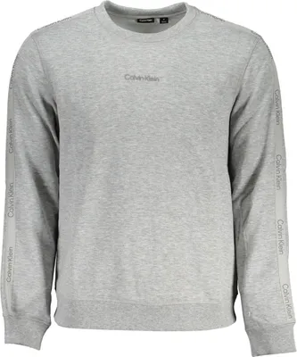 Produktbild von Graues Herren-Sweatshirt: Sportlich, Angeraut & Kontrastdetails