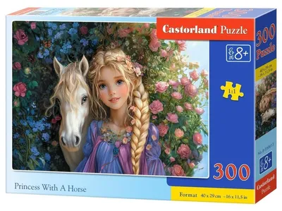 Zdjęcie produktu dla Puzzle 300 Princess With A Horse B-030613
