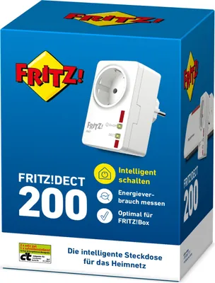 Obrázok produktu pre Inteligentná zásuvka AVM FRITZ!DECT 200 Smart Home