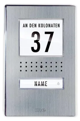 Produktbild von m-e VDV 510.1 EG Video-Türsprechanlage, Außeneinheit