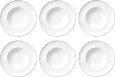 Produktbild von Villeroy & Boch Artesano Original 6er Set Suppenteller 28 cm weiß Porzellan