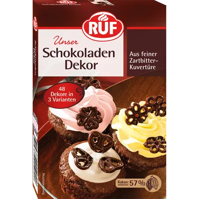 Produktbild von Ruf Schokoladendekor 48Tl