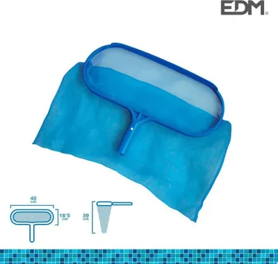 Imagen del producto de Recogedor de hojas para piscinas EDM 81003 Classic, 40 x 18,5 cm