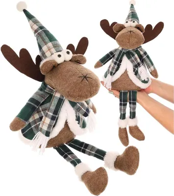 Obrázek produktu pro Dekorativní sob hnědý 35+20cm