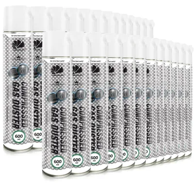 Produktbild von 24x 600ml Druckluftspray für Digitalkameras und Optik