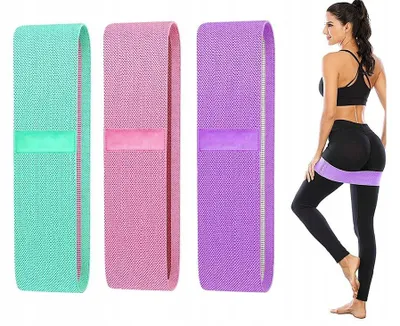 Obrázek produktu pro Footservice grozz fitness odporové látkové pásy 3 ks