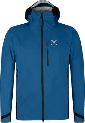 Produktbild von MONTURA Vertigo 3L wasserdichte Herren Outdoor Jacke mit Kapuze blau XXL