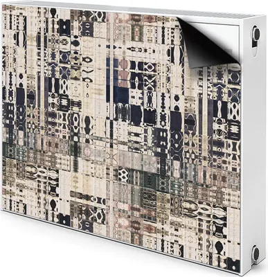 Produktbild von Magnet Heizung Verkleidung Abdeckung Heizung Heizkörperabdeckung 80x60 cm  - Stil, Boho, Fliesen