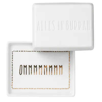 Produktbild von Breakfast Butterdose, klein "Alles in Buddha"