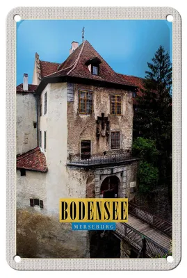 Produktbild von Blechschild Reise 12x18cm Bodensee Deutschland Merseburg Schild