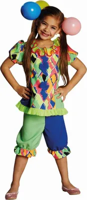 Produktbild von RUBIE'S Faschingskostüm Clown Mädchen, Größe: 116
