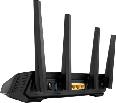 Produktbild von ASUS ROG STRIX GS-AX5400, Wi-Fi 6 (802.11ax), Dual-Band (2,4 GHz/5 GHz), Ethernet/LAN, Schwarz, Tabletop-Router