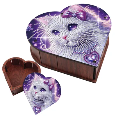 Productafbeelding van Solidchoice - Desk Organizer Hartvorm voor Diamond Painting en Kantooraccessoires