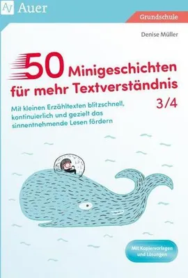 Produktbild von 50 Minigeschichten für mehr Textverständnis 3/4