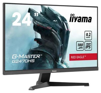 Produktbild von iiyama G-MASTER G2470HS-B1, 60,5 cm (23.8"), 1920 x 1080 Pixel, Full HD, LCD, 0,2 ms, Schwarz