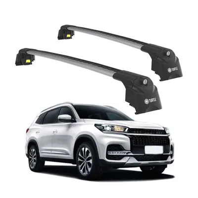 Produktbild von TURTLE DACHTRÄGER AIR-2 , Silber CHERY TIGGO 8 2018 - 2024 (SUV)