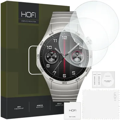Immagine prodotto di Szkło Hartowane Hofi Glass Pro+ 2-Pack Huawei Watch Gt 4 (46 Mm) Clear