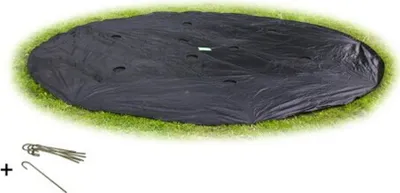Produktbild von EXIT Bodentrampolin Trampolin Abdeckung ø244cm, Trampolin Schutzhülle, Wetterfest, Rund, Abdeckplane