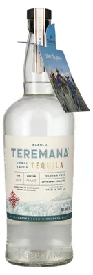 Produktbild von Teremana Tequila Blanco 100% Puro de Agave Small Batch 40% Vol. 1l