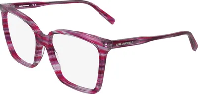 Produktbild von Karl Lagerfeld KL6231 Striped red 55/16/140 Damen Brillen