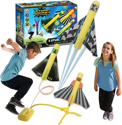 Obrázok produktu pre Penová raketa Stomp Rocket Stunt Planes 365018 Viacfarebná 38 x 28 x 45 cm