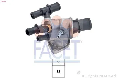 Produktbild von FACET Thermostat Kühlmittel 88°C für FIAT Doblo Kombi (119, 223) MULTIPLA (186) für ALFA ROMEO 156 (932)