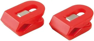 Produktbild von Briefklemmer Multi Clip Liliput 15x25mm VE=8 Stück rot