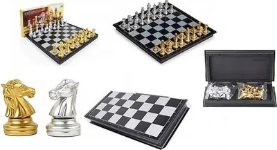 Image de Jeu d'échecs magnétique 25x25cm WKGRA-10 18018