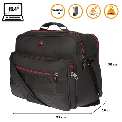 Produktbild von Herren Arbeitstasche XL Umhängetasche Schultertasche Flugumhänger Messenger Bag