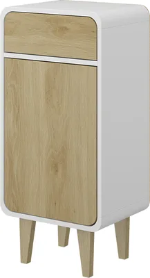 Immagine prodotto di Mobile midi Vicco Arla Bianco/quercia 40 x 81 cm, Model 50152