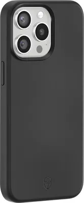 Productafbeelding van Force Case, siliconen hoesje met MagSafe-compatibiliteit voor de Apple iPhone 15 Pro, zwart