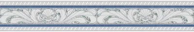 Zdjęcie produktu dla A.S. Création Border Only Borders 9 niebieski szary biały 5,00 m x 0,10 m 681645