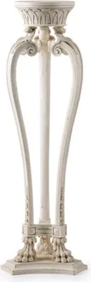 Produktbild von Casa Padrino Luxus Barock Säule Antik Creme / Beige - Prunkvolle Massivholz Deko Säule - Hotel Möbel - Schloss Möbel - Wohnzimmer Möbel - Luxus Qualität - Italy