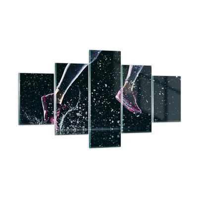 Produktbild von Bilder auf glas - Laufen Lifestyle Leichtathletik Schuhe - 125x70cm - Glasbilder - Wandbilder - Kunstdruck - Wanddekoration aus Glas - Glas Bilder - Wandbild auf Glas - GEA125x70-2900