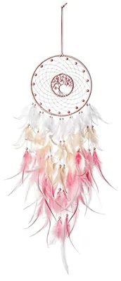 Traumfänger Lebensbaum, handgefertigt, 16 cm, Wanddeko