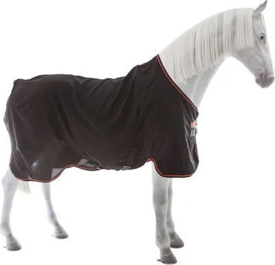 Produktbild von Horseware Rambo Ionic Stable Sheet - Stalldecke 0g - schwarz