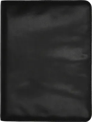 Produktbild von Dermata Schreibmappe A4 aus Rindleder 36,5 cm schwarz