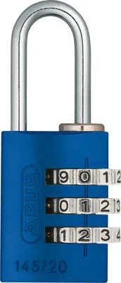 Produktbild von ABUS Zahlenschloss 145/20 in blau