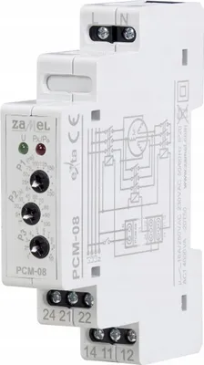 Produktbild von Stern-Dreieck-Schaltrelais 230V PCM-08 EXTA Zamel