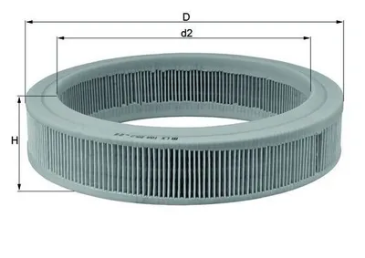 Image de Filtre à air MAHLE ORIGINAL LX 108