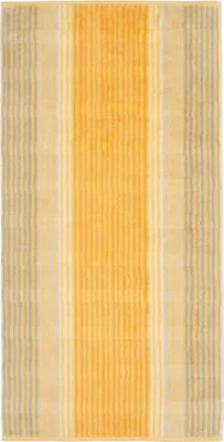 Produktbild von Cawö Cashmere Handtuch 1056 Streifen Farbe melba Größe 50x100 cm