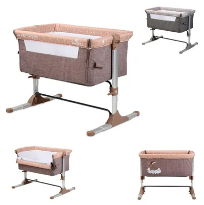 Produktbild von Lorelli Bettschaukel Sleep n Care ab Geburt, Matratze, höhenverstellbar, Öffnung in beige
