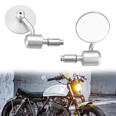 Obrázek produktu pro Kulaté zrcátka na motocykly a skútry, vhodné pro různé modely